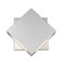 Z-Lite Quadrate 2 Light Outdoor Wall Sconce, Silver & Sand-blast glass 572S-SL-LED - alternate 1